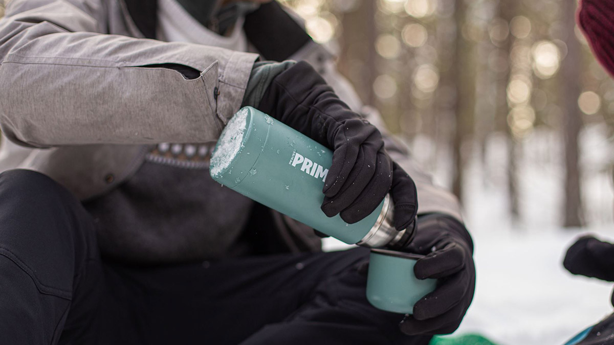 PRIMUS Vacuum Bottle 0,5l - Frost Green - Kolorowy termos turystyczny